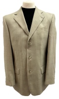 Brook Taverner Americana Bentley Jacket Beige Check